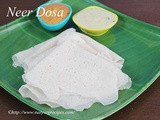 Neer Dosa Recipe How to make Neer Dosa