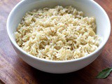 Brown Rice, ifs, ands and buts, How To Cook Brown Rice Using Pressure Cooker And Rice Cooker
