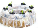 Blueberry bundt cake / blueberry cake