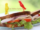 Chicken ham sandwich/ cheese chicken ham sandwich/ chicken sandwich