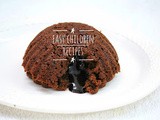 Eggless chocolate lava cake without oven or microwave / eggless lava cake