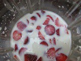 Strawberry-banana shake