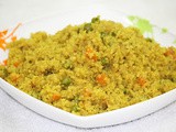 Vegetable quinoa / quinoa pulao