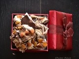 Marbled Chocolate Bark....Shapeless diary milk nuts and fruits..:)