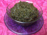 Bengali Recipe—Mashed Taro Leaves/Kochu Pata Bata