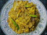 Bombay Duck Dry Curry/Bengali Loitta Macher Bharta (Jhuri)