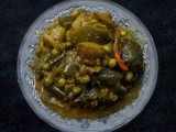 Delicious Side Dish – Eggplant Peas Curry/Begun Karaishuntir Torkari