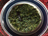 Diabetic Spinach (Palak) Recipe