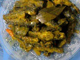 Dry Curry of Tengra Fish With Vegetables/Tengra Subji – Jhal