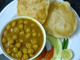Easy Chana Bhatura Recipe/ Punjabi Chole Bhature
