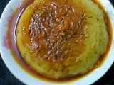 Easy To Make Caramel Pudding In Microwave ( 1/2 To 1 Minute)