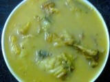 Golden Lentils (Moong Dal) With Fish Head / Bengali Recipe -  Moong Daler Murighanto