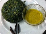 Green Amaranth Fry / Bengali Note Shak Bhaja