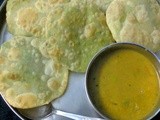 Green Peas Stuffed Fried Bread/ Bengali Karaishuntir Kochuri