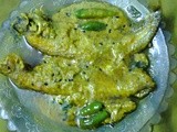 Pabda Catfish Gravy/Pabda Fish In Mustard Sauce/Sorshe-Mach