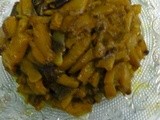 Side Dish For Roti/Chapati  -  Pumpkin With Onion