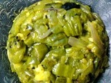 Side Dish For Roti/Paratha  - Chichinga (Snake Gourd) Curry