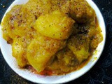 Side Dish For Roti/Paratha – Spicy Potatoes/Shukha Aloo