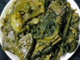 Spinach With Vegetables/ Healthy Spinach Curry/Palak Curry