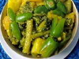 Veg. Curry With Stems,Leaves Of Bottle Gourd/Lau Shak Curry