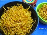 Besan Sev Recipe /Khara Sev Recipe -Easy Indian Diwali Snack