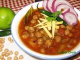 Punjabi Chole (Chick Peas curry) / Chana Masala /Kabuli chana curry