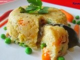 Rava (Semolina) Upma /Vegetable Upma Recipe