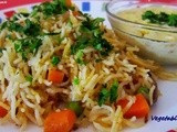 Vegetable Pulao (Vegetable Rice)