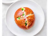 Air-Fryer Stuffed Korean Buns Vegetarian (No Cream Cheese)