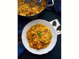 Curried Tofu Fried Rice (Indian Curry Rice + Vegan + gf)
