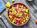 Indian Chickpea Salad Recipe (Chole Salad) Glutenfree