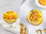 Mango Shrikhand Granola Parfait