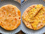 Masoor Dal Paratha Recipe (Red Lentil Stuffed Flatbread)