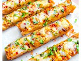 Peri Peri Mushroom Garlic Bread