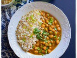 Quick Moroccan Chickpea Stew (Vegan and Glutenfree)