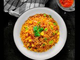 Quick Sweet Corn Fried Rice (15 Minutes Recipe)
