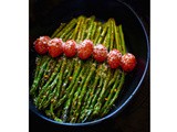 Sauteed Asparagus in Spicy White Wine Sauce + Vacuvita Food Storage