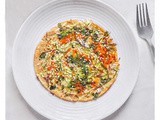 Savory Oats Chickpea Pancakes Recipe (Glutenfree & Veg)