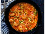 Thai Coconut Shrimp Curry with Zoodles (Glutenfree)