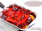 Roasted red bell pepper (roasted red capsicum)