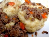 Real Pub Food at Home – Dumplings and Mince, recipe courtesy of Harvard Common Press