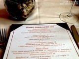 Spring Lunch Menu at Lydia Shire’s Scampo