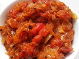 Simple Tomato & Onion Chutney