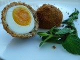 Chicken or Egg Scotch Eggs- 'Tree of Life'