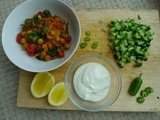 Chickpea, tomato and spinach curry