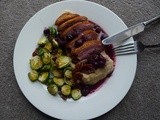 Duck Breast With Mulled Wine Sauce And Sprouts