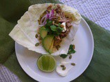 Green Pork Chilli (with grain free tacos)