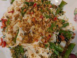 Pasta with Broccoli, Anchovies, Garlic and Chilli Bread Crumbs