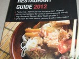 Zomato Restaurant Guide 2012 - a Book Review