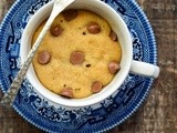 1-Min Chocolate Chip Cookie in a Cup - Microwave Choc Chip Cookie Recipe